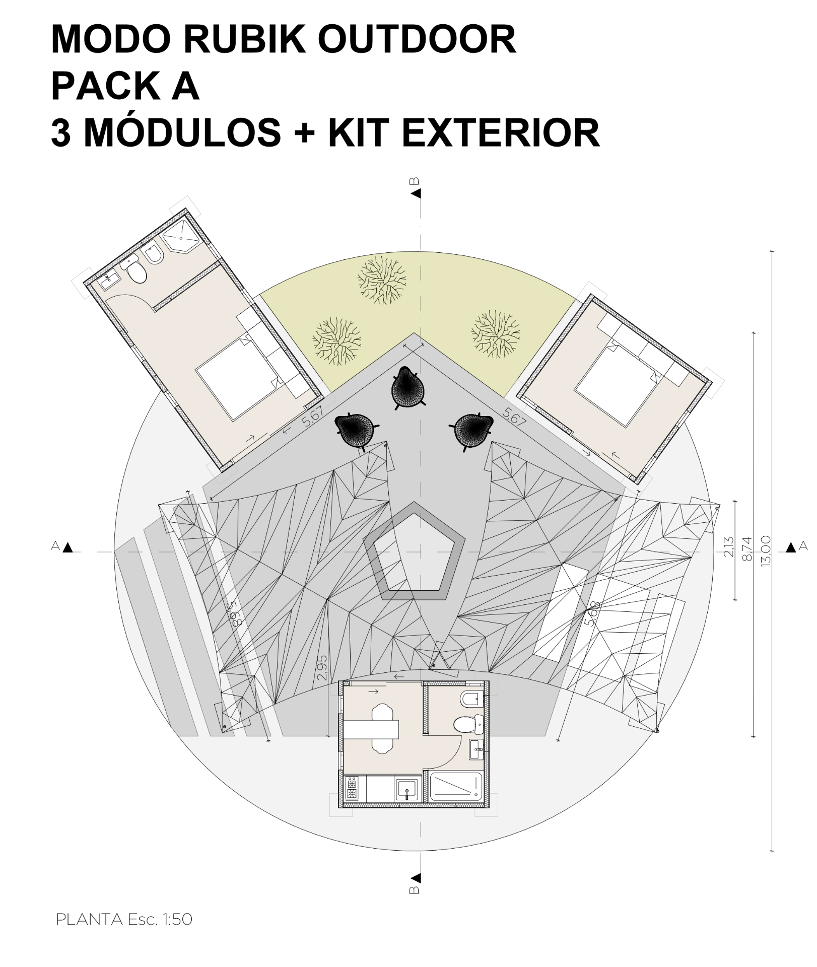 1 M RUBIK OUTDOOR A PLANTAS